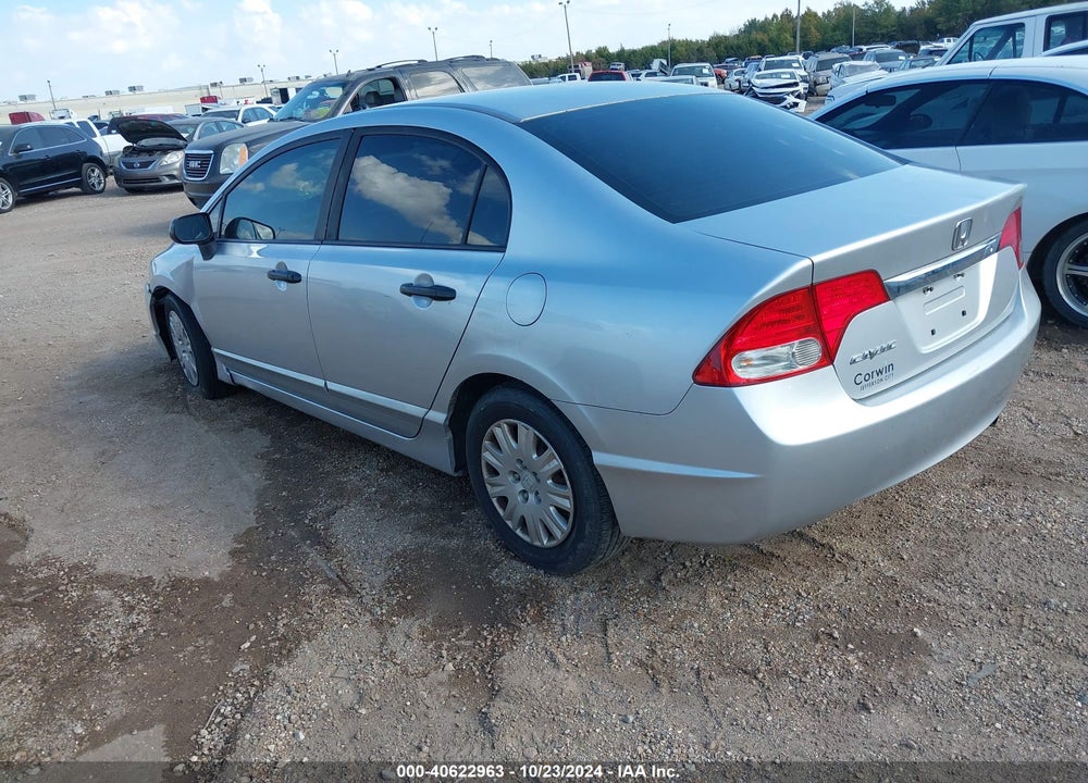 2010 HONDA CIVIC VP VIN: 19XFA1F35AE085134