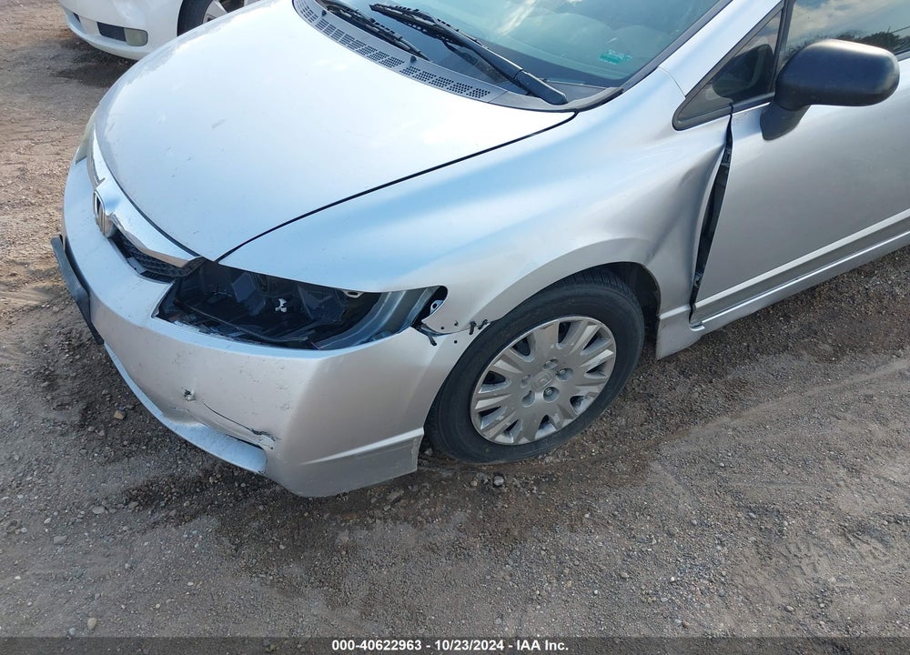 2010 HONDA CIVIC VP VIN: 19XFA1F35AE085134