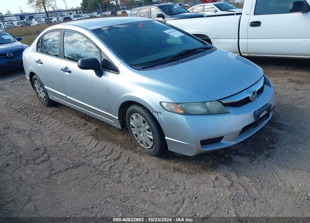 2010 HONDA CIVIC VP VIN: 19XFA1F35AE085134
