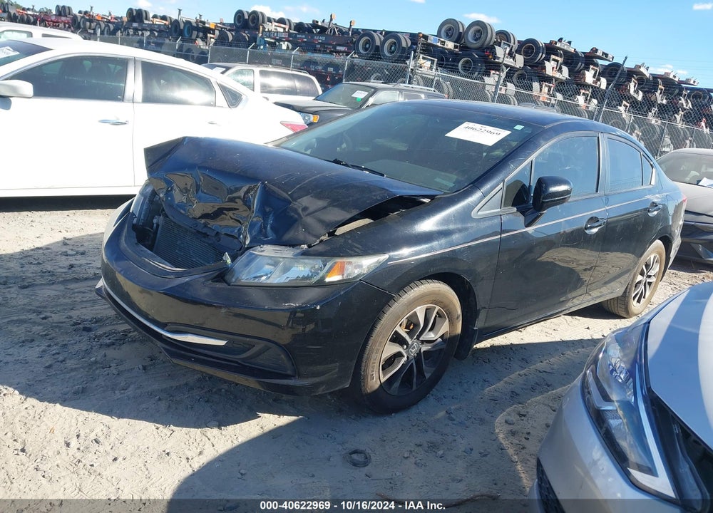 2014 HONDA CIVIC EX VIN: 19XFB2F85EE054695