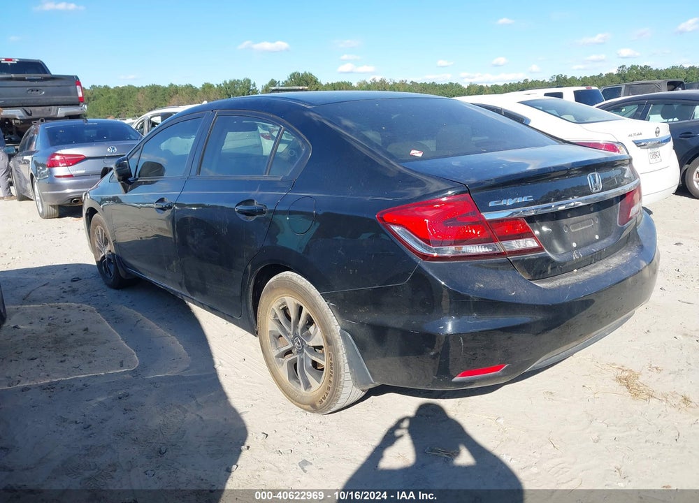 2014 HONDA CIVIC EX VIN: 19XFB2F85EE054695