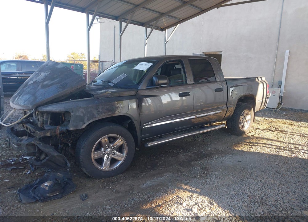 2008 DODGE DAKOTA LARAMIE VIN: 1D3HW58N98S614681