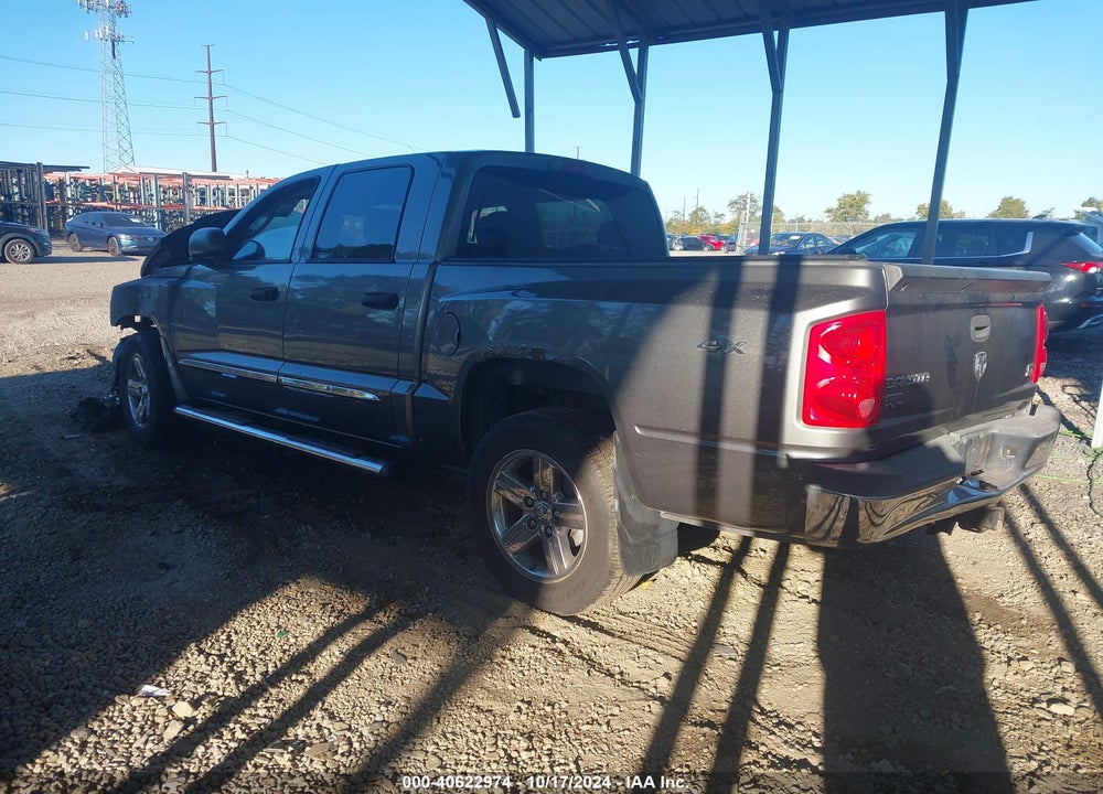 2008 DODGE DAKOTA LARAMIE VIN: 1D3HW58N98S614681