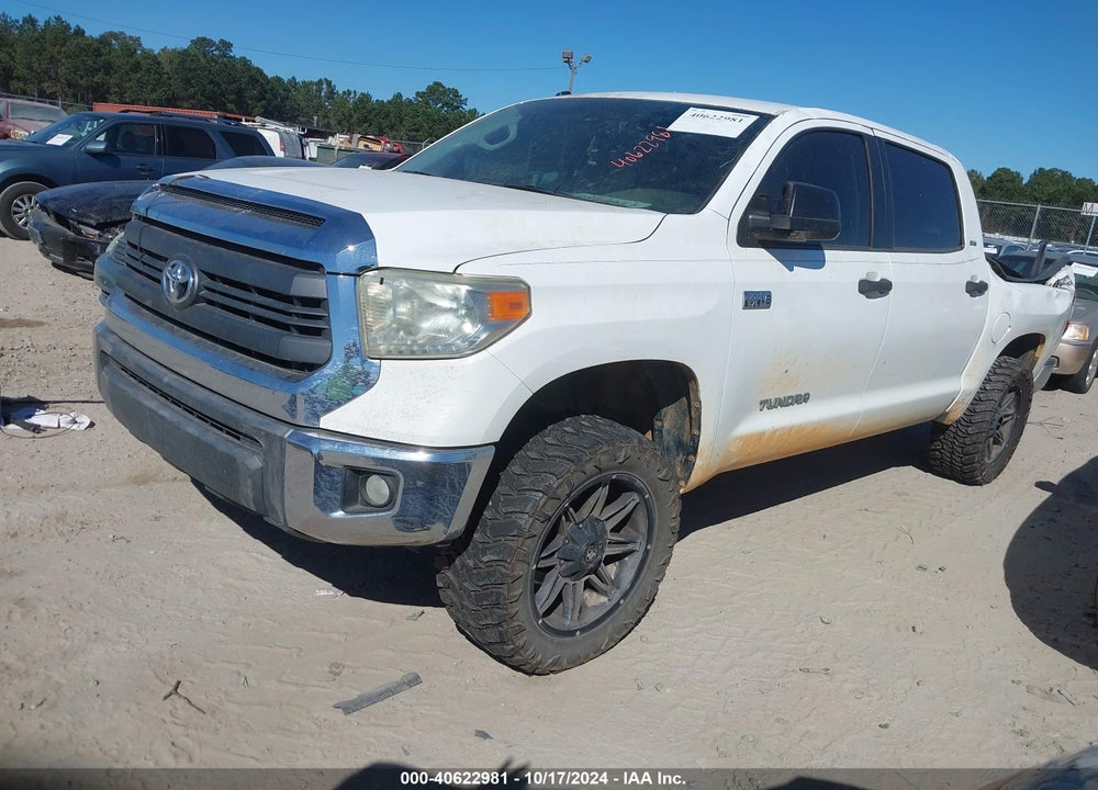 2014 TOYOTA TUNDRA SR5 5.7L V8 VIN: 5TFEY5F18EX156409
