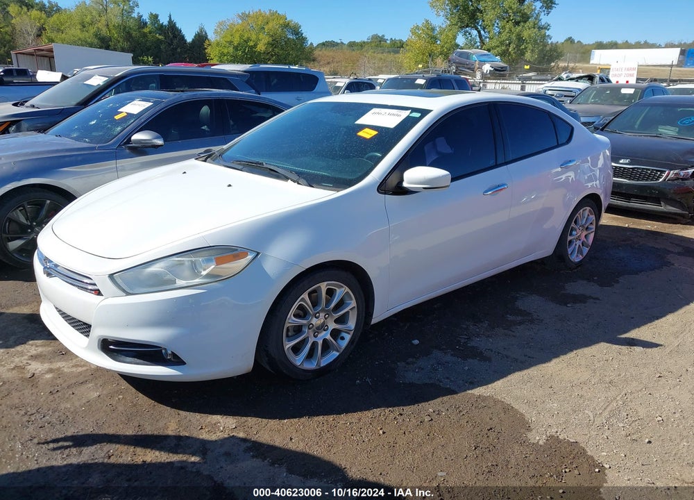 2014 DODGE DART LIMITED VIN: 1C3CDFCB7ED669128