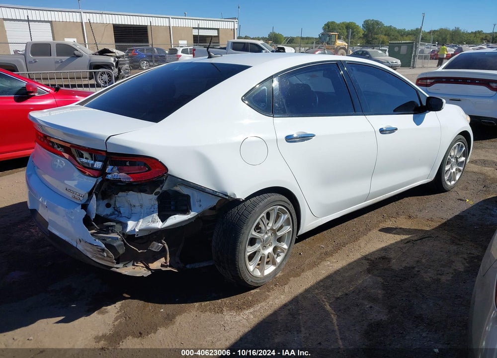 2014 DODGE DART LIMITED VIN: 1C3CDFCB7ED669128