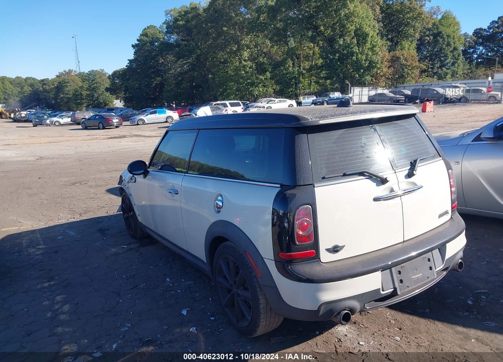 2012 MINI COOPER S CLUBMAN VIN: WMWZG3C5XCTY38855