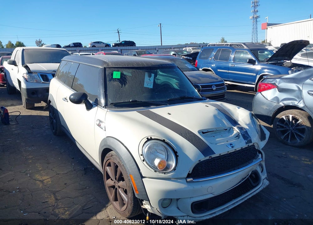 2012 MINI COOPER S CLUBMAN VIN: WMWZG3C5XCTY38855