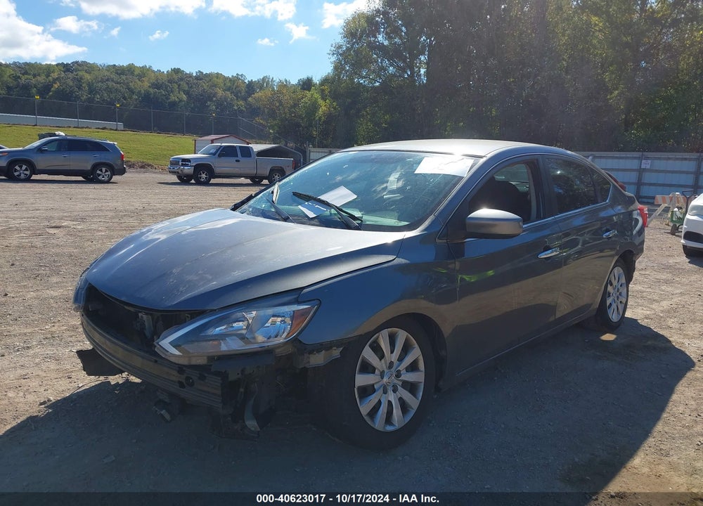 2019 NISSAN SENTRA S VIN: 3N1AB7APXKY386182