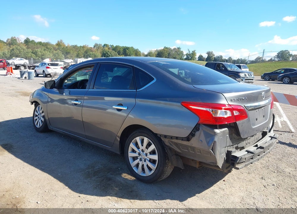 2019 NISSAN SENTRA S VIN: 3N1AB7APXKY386182