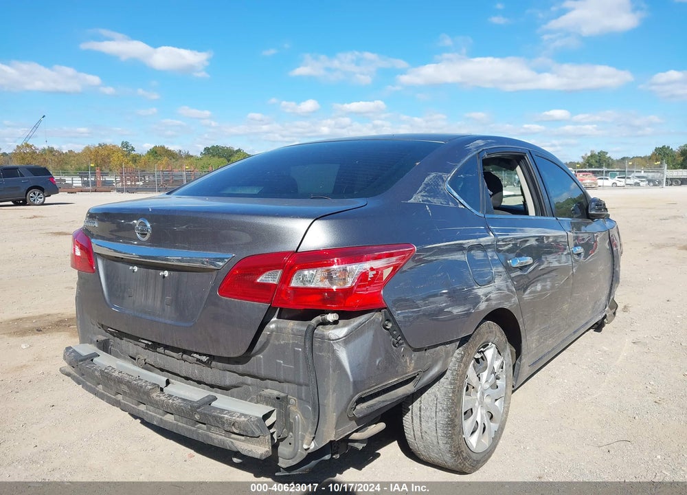 2019 NISSAN SENTRA S VIN: 3N1AB7APXKY386182