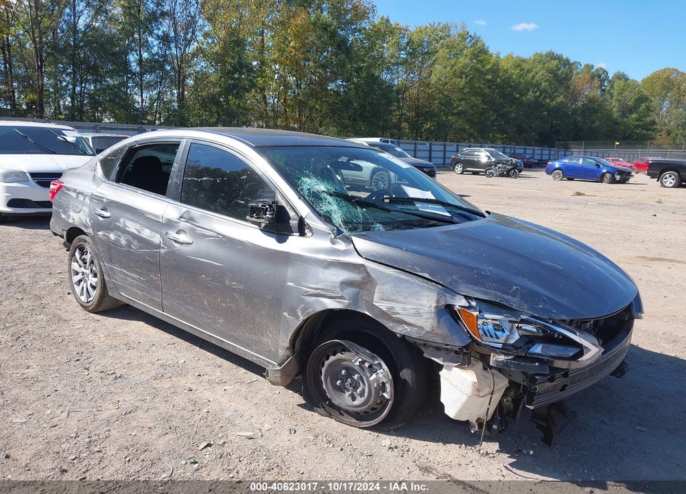 2019 NISSAN SENTRA S VIN: 3N1AB7APXKY386182