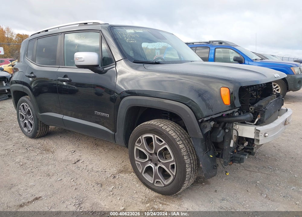 2015 JEEP RENEGADE LIMITED VIN: ZACCJBDT1FPB25280