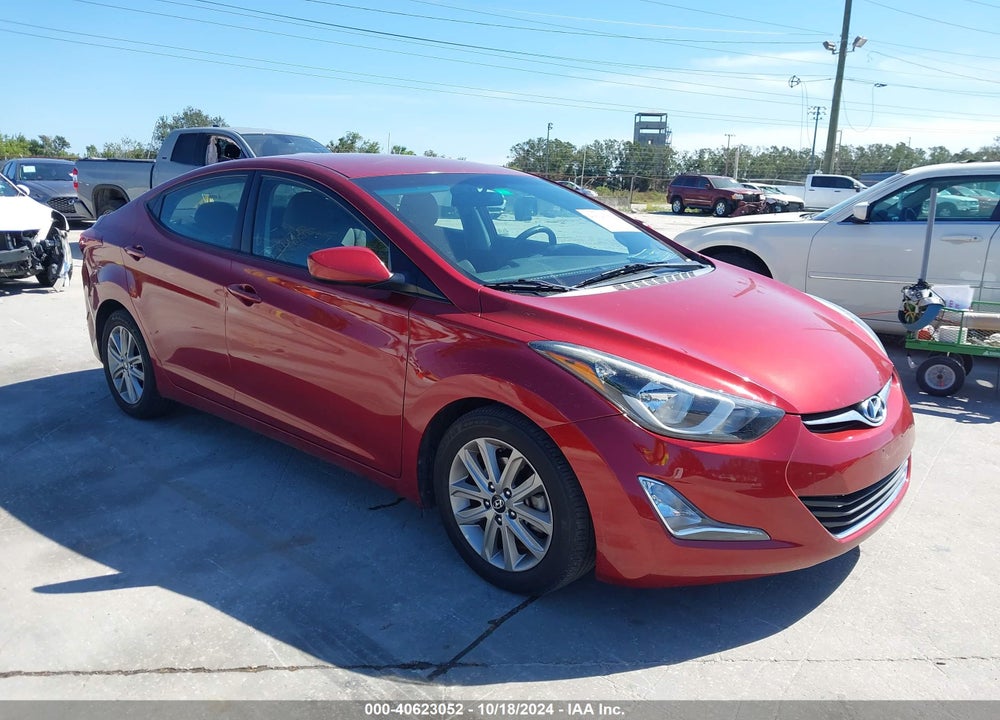 2016 HYUNDAI ELANTRA SE VIN: 5NPDH4AE8GH689620