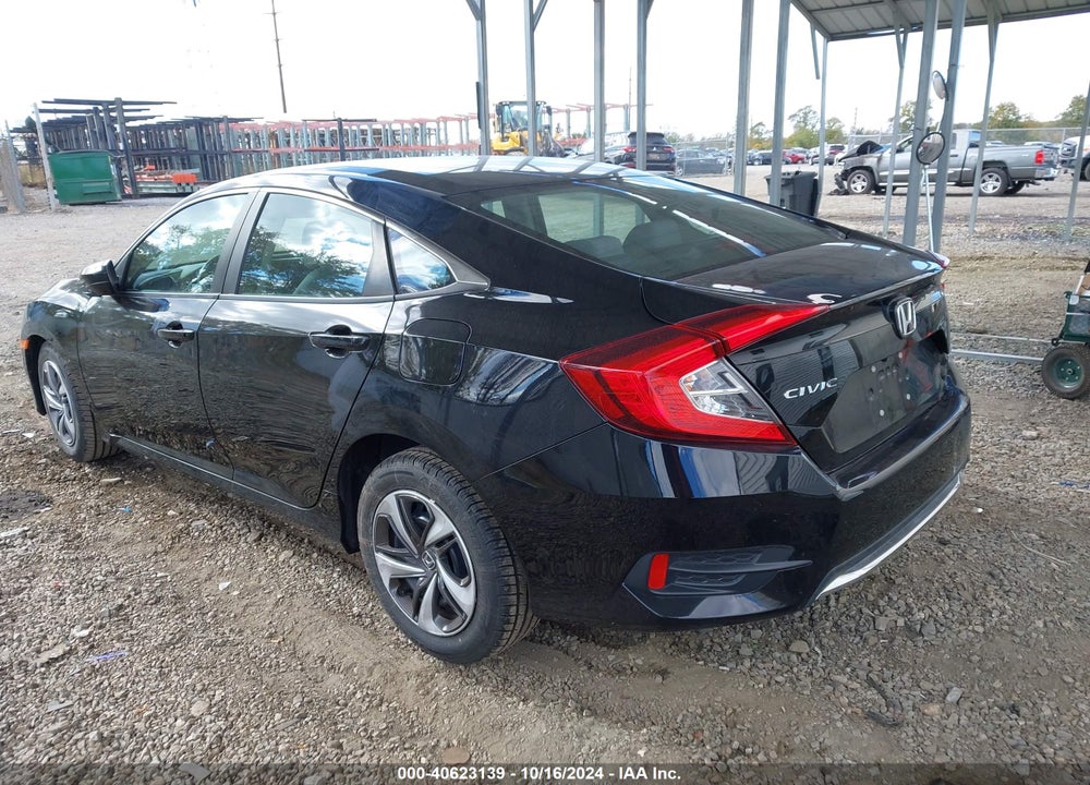 2019 HONDA CIVIC LX VIN: 2HGFC2F66KH533947