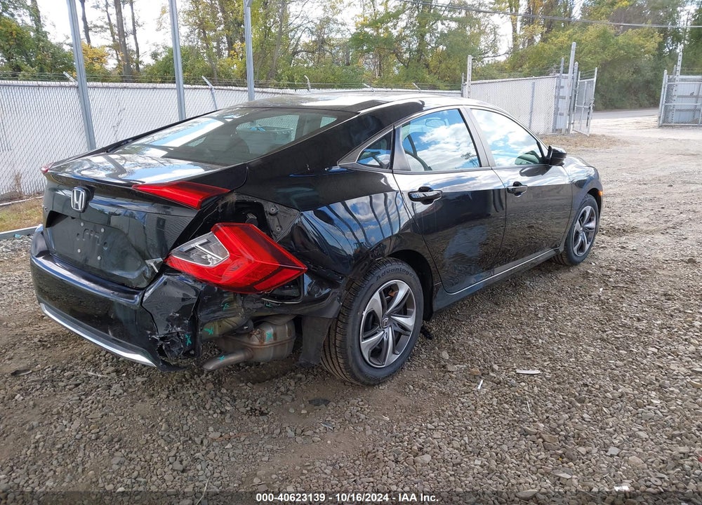 2019 HONDA CIVIC LX VIN: 2HGFC2F66KH533947