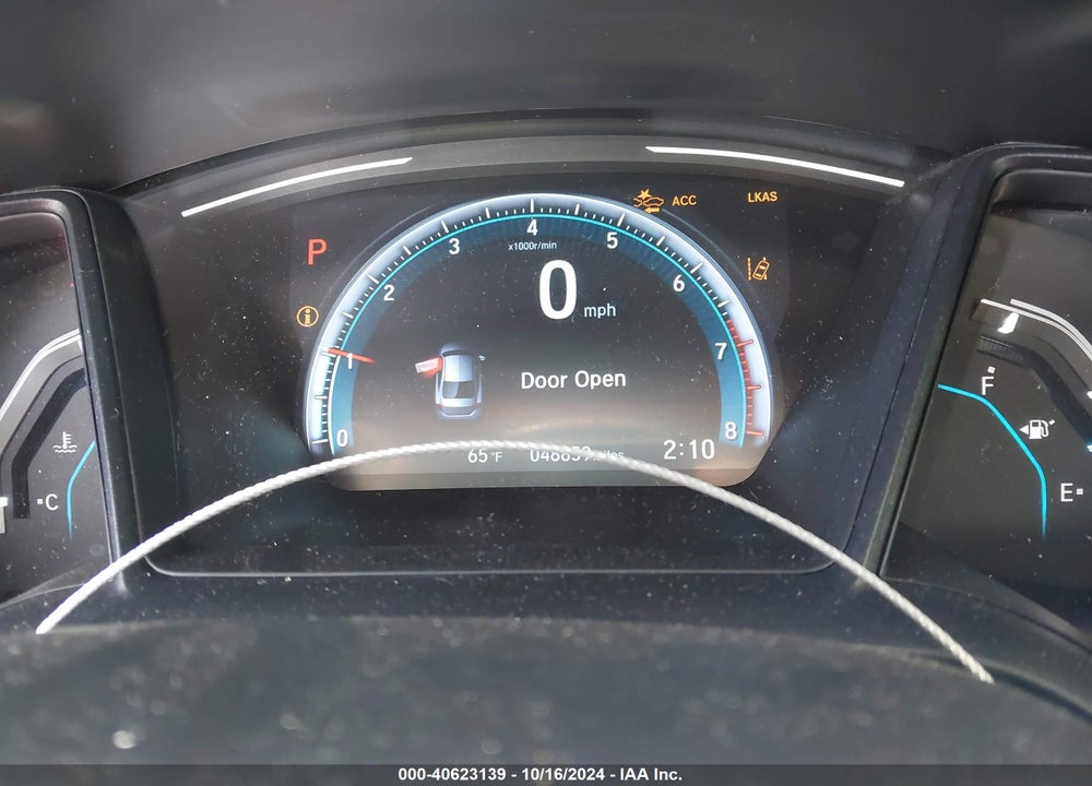 2019 HONDA CIVIC LX VIN: 2HGFC2F66KH533947
