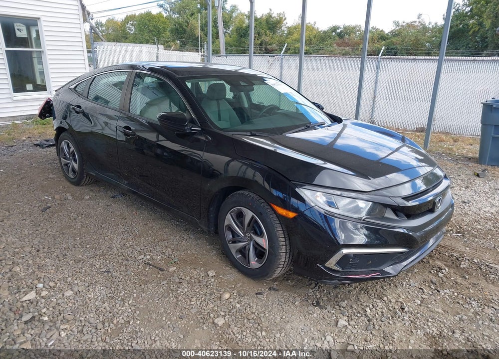 2019 HONDA CIVIC LX VIN: 2HGFC2F66KH533947