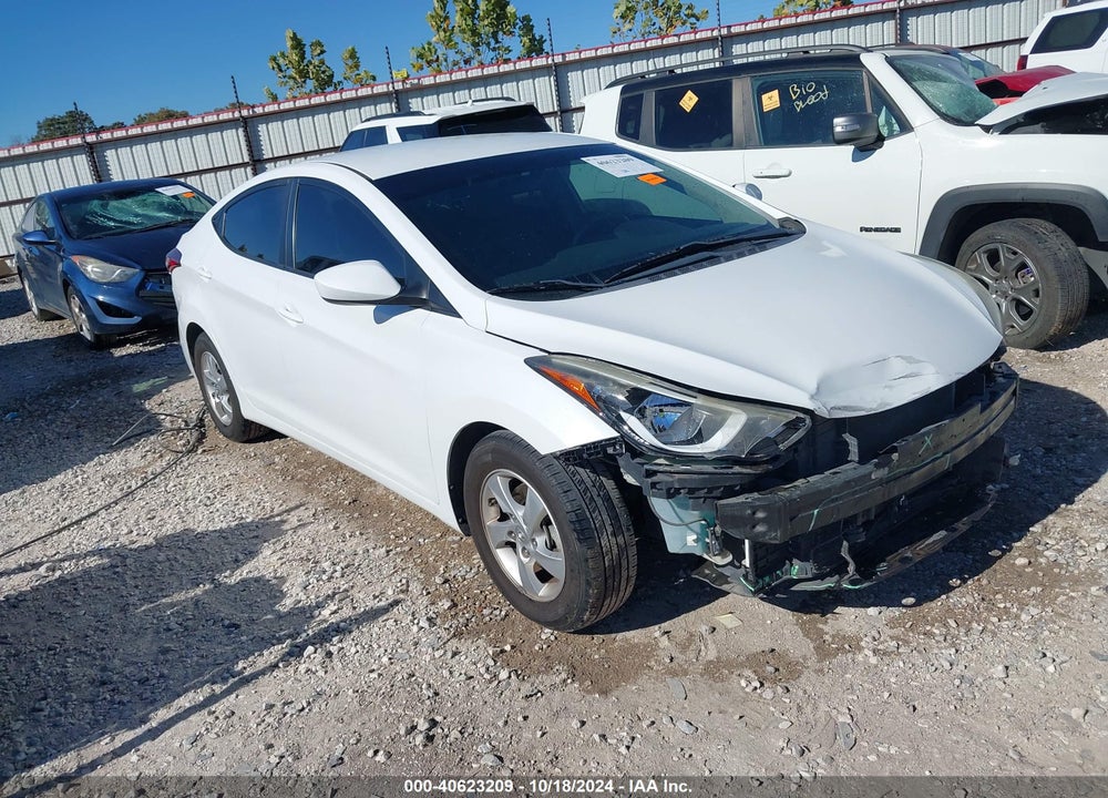 2015 HYUNDAI ELANTRA SE VIN: 5NPDH4AE6FH562217
