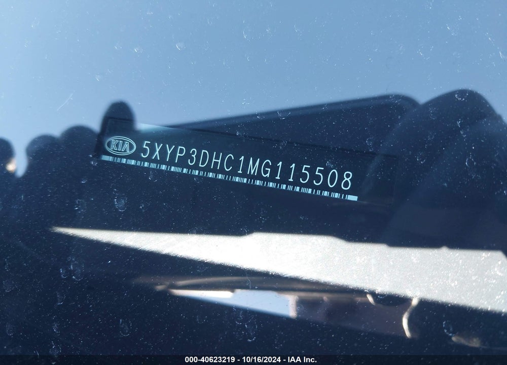 2021 KIA TELLURIDE EX VIN: 5XYP3DHC1MG115508