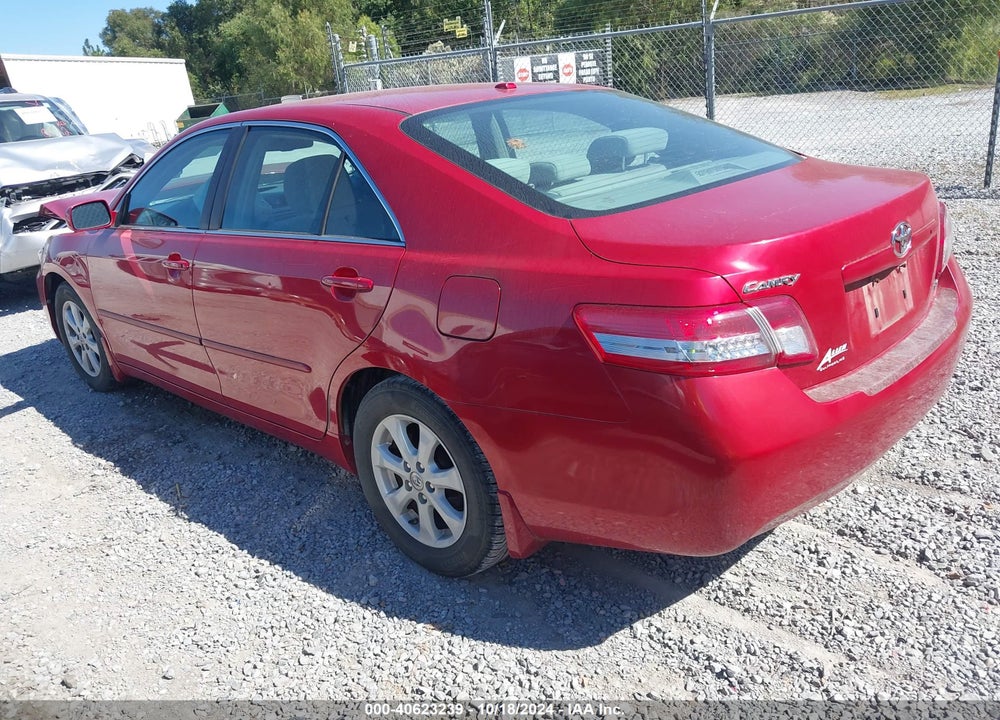 2011 TOYOTA CAMRY LE VIN: 4T4BF3EK9BR091334