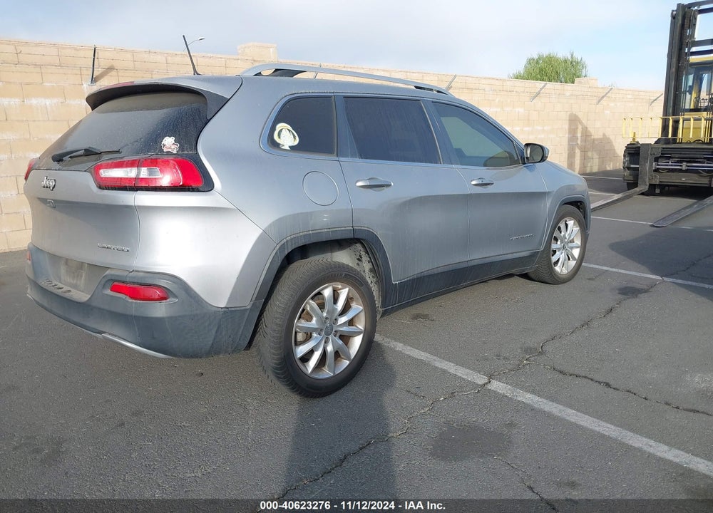2016 JEEP CHEROKEE LIMITED VIN: 1C4PJLDB3GW328982