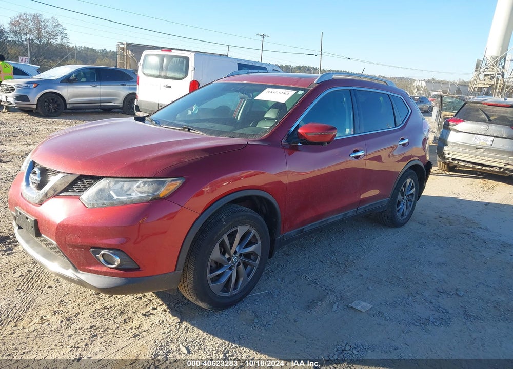 2016 NISSAN ROGUE SL VIN: 5N1AT2MV2GC884430