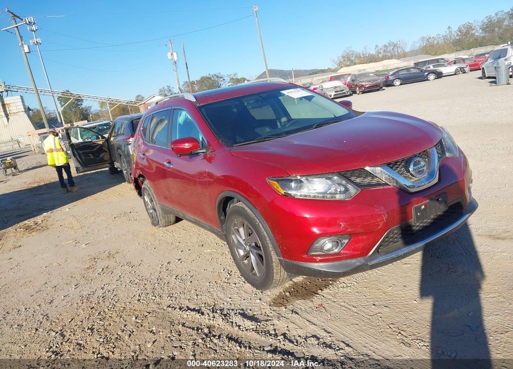 2016 NISSAN ROGUE SL VIN: 5N1AT2MV2GC884430