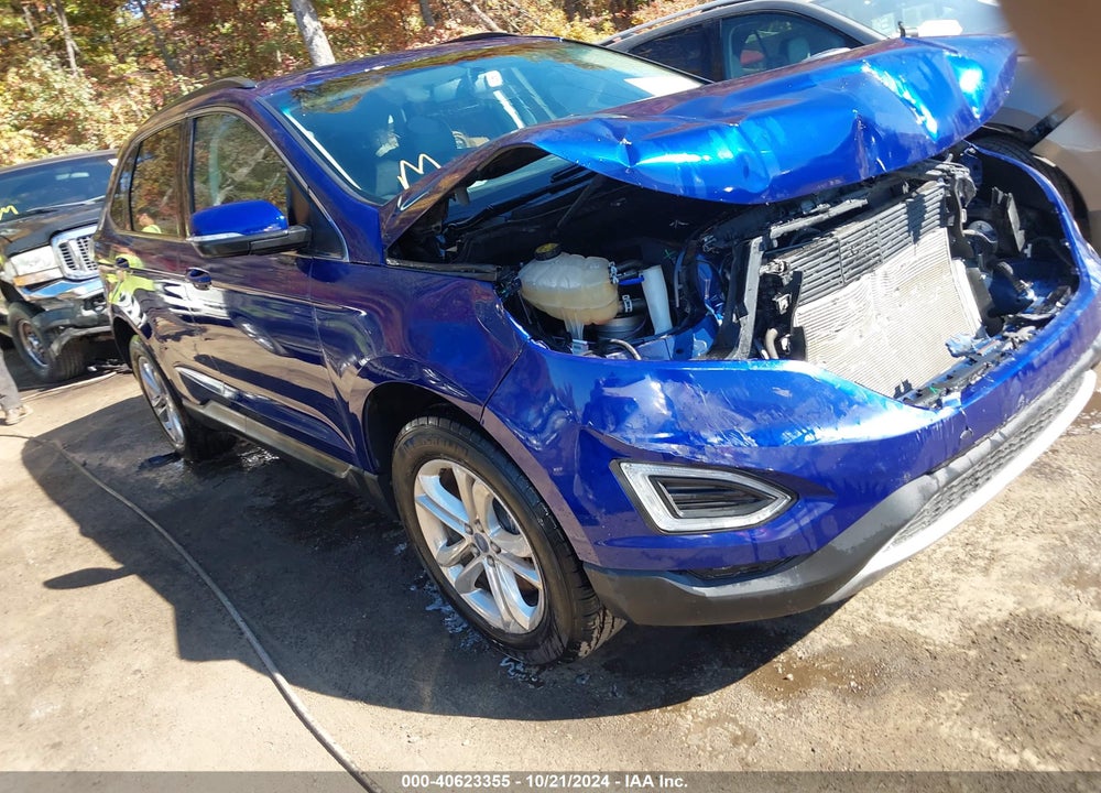 2015 FORD EDGE SEL VIN: 2FMTK4J84FBB33883