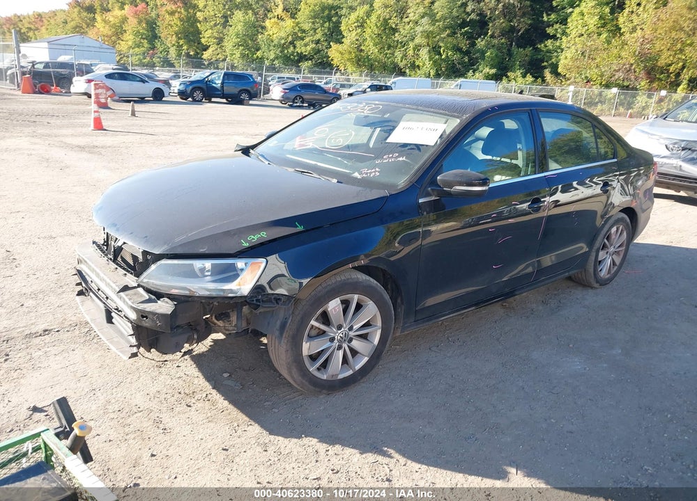 2015 VOLKSWAGEN JETTA 1.8T SE VIN: 3VWD07AJ4FM266514