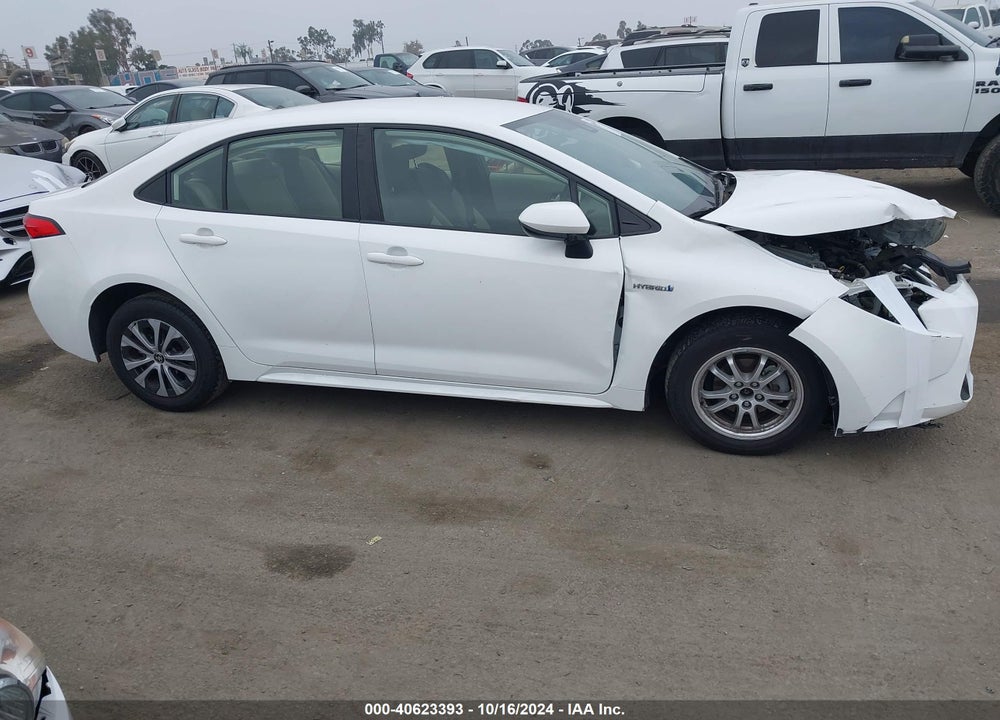 2021 TOYOTA COROLLA HYBRID LE VIN: JTDEAMDE5MJ020633