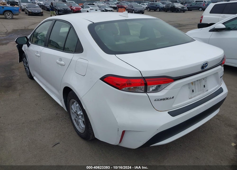 2021 TOYOTA COROLLA HYBRID LE VIN: JTDEAMDE5MJ020633