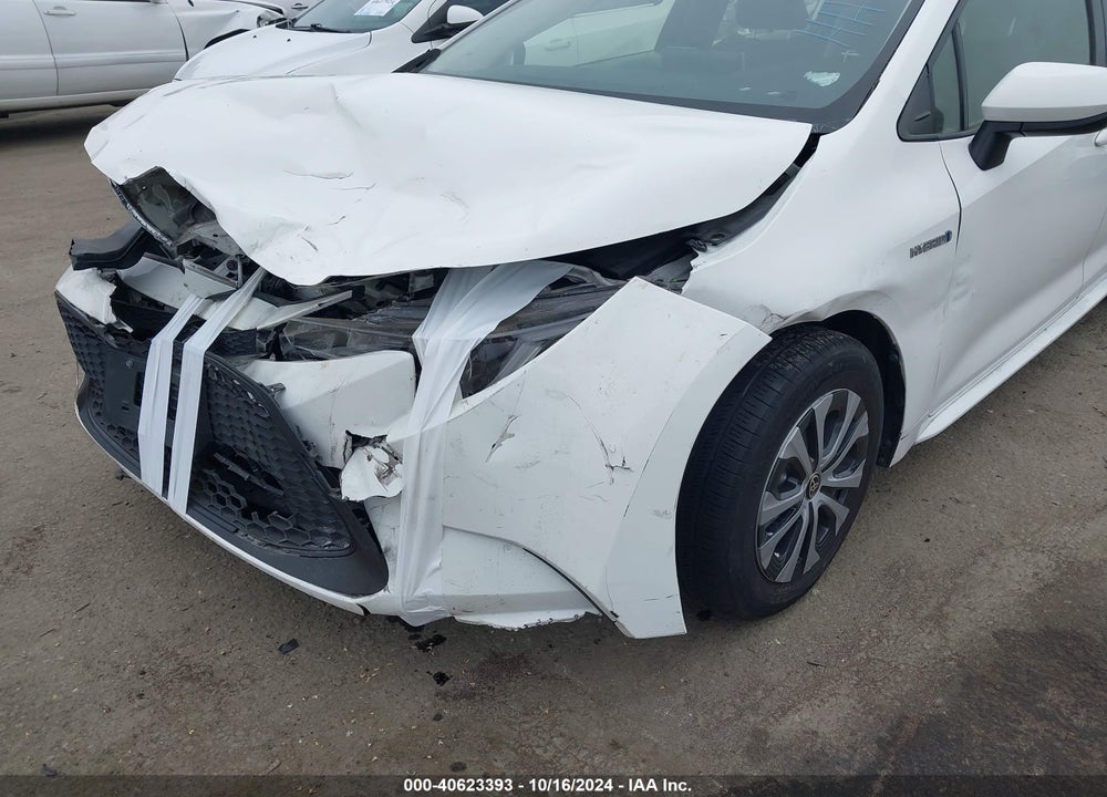 2021 TOYOTA COROLLA HYBRID LE VIN: JTDEAMDE5MJ020633