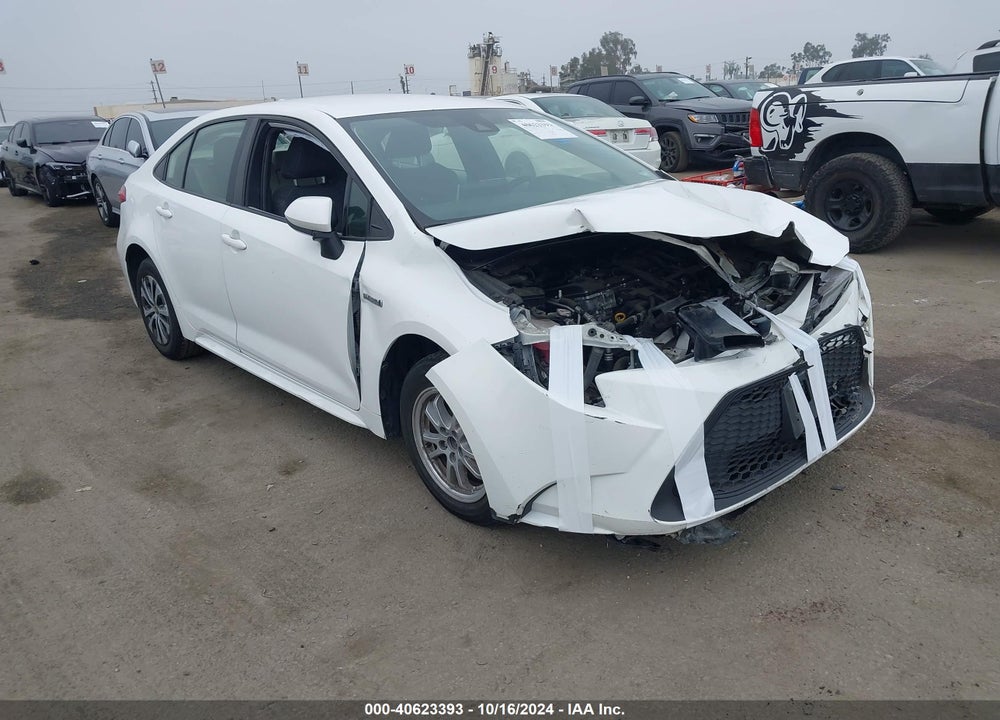 2021 TOYOTA COROLLA HYBRID LE VIN: JTDEAMDE5MJ020633