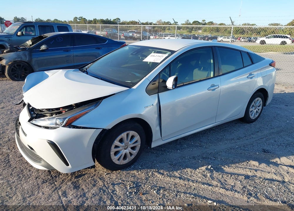 2021 TOYOTA PRIUS L ECO VIN: JTDKAMFU2M3141504
