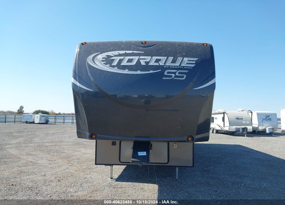 2014 HEARTLAND RV TORQUE SS TOY HAULER VIN: 5SFCG3822EE273898