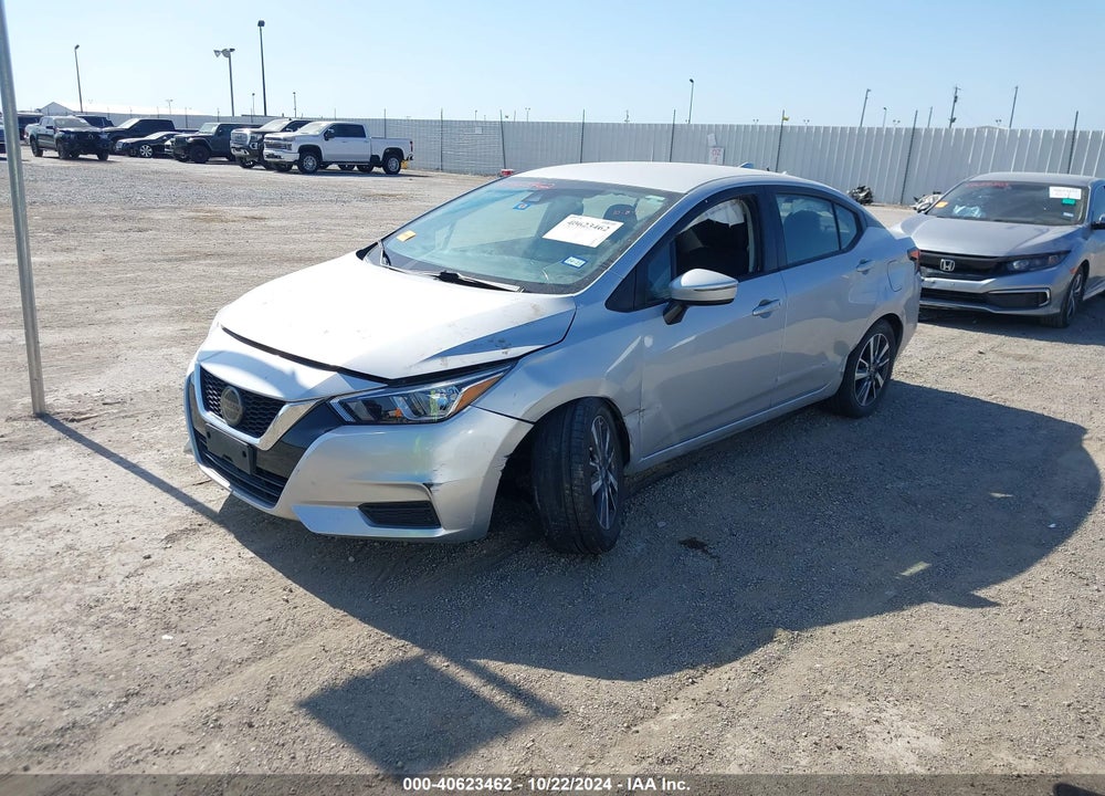 2020 NISSAN VERSA SV XTRONIC CVT VIN: 3N1CN8EV7LL896535