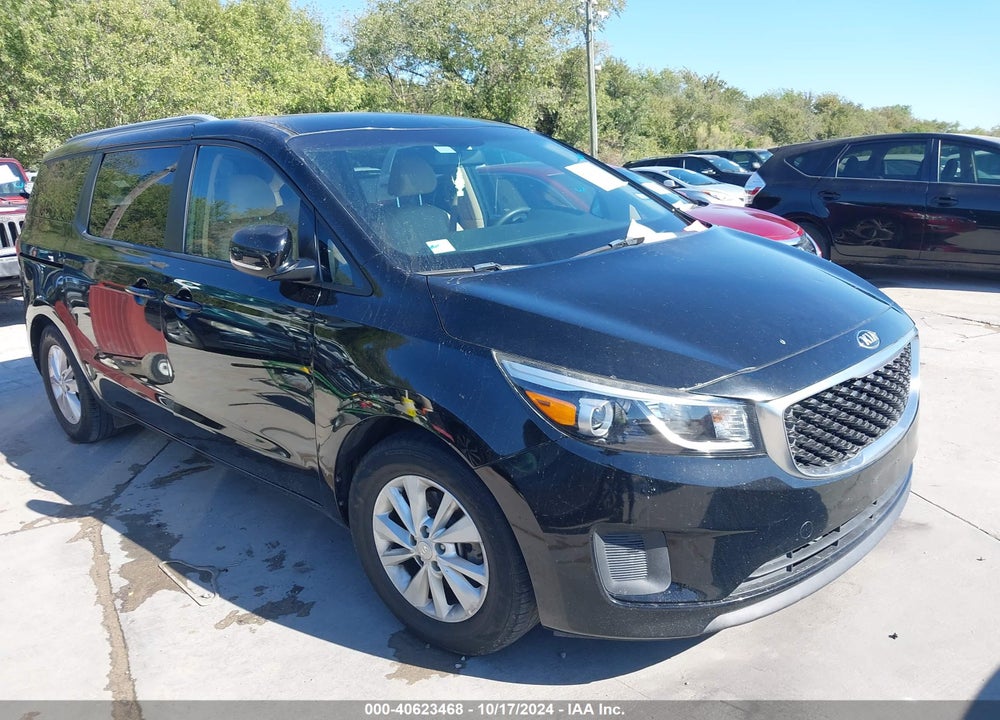 2015 KIA SEDONA LX VIN: KNDMB5C16F6067074