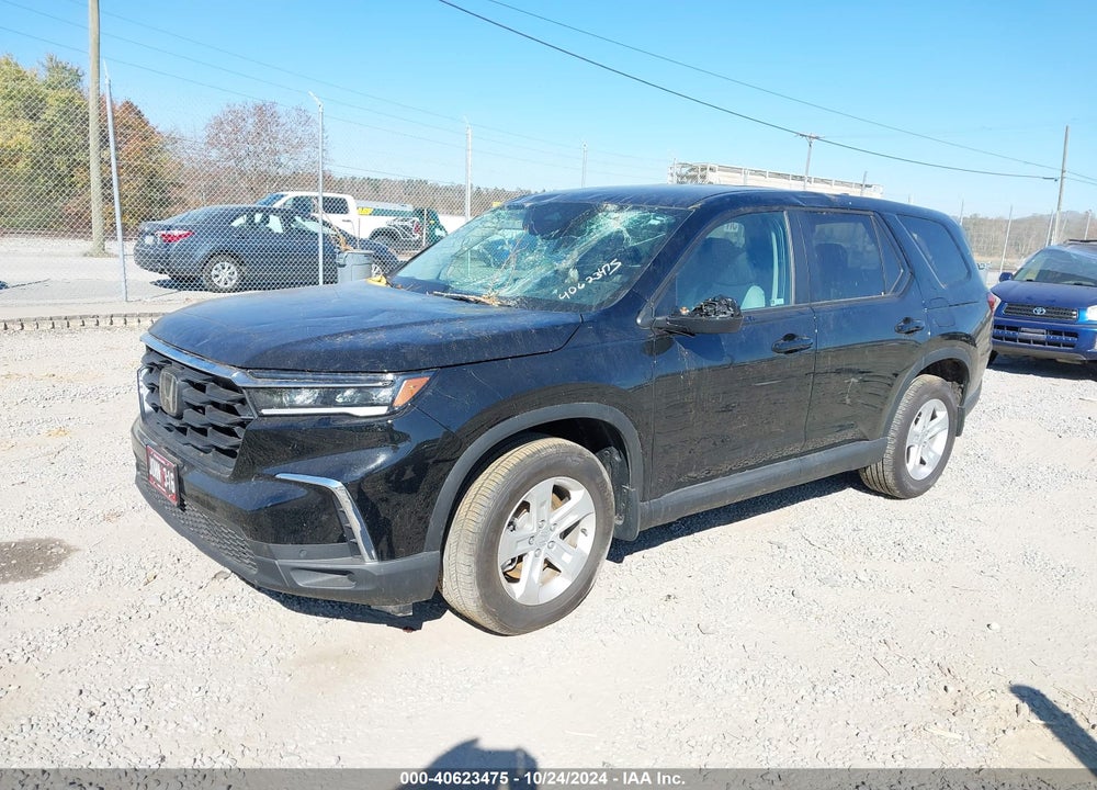 2023 HONDA PILOT 2WD LX VIN: 5FNYG2H25PB004301