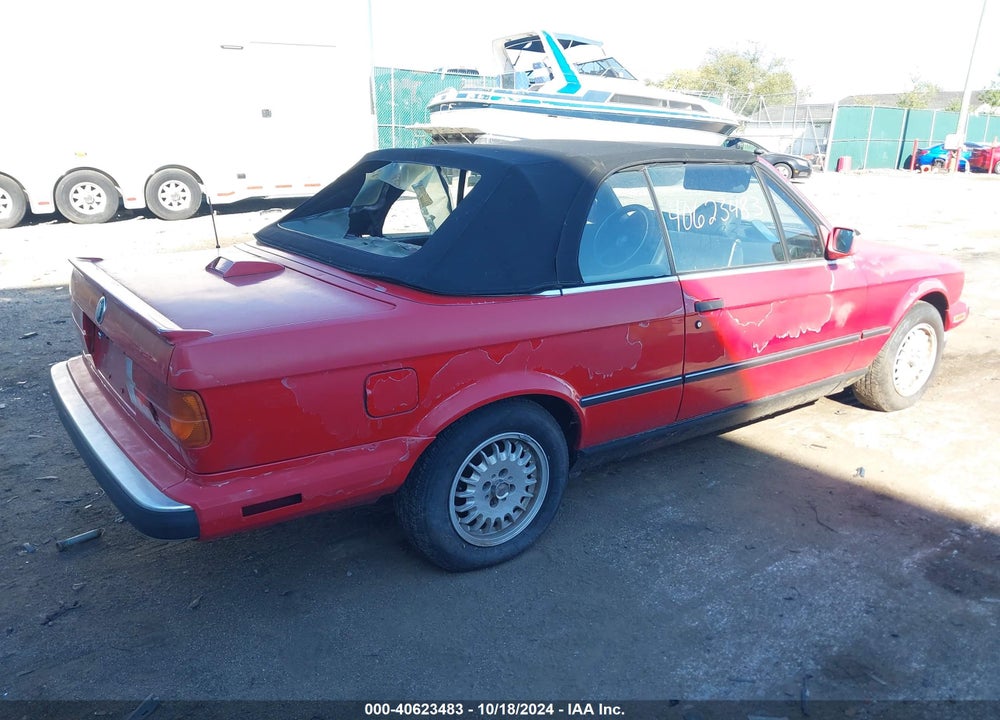 1988 BMW 325 I VIN: WBABB1306J8273335