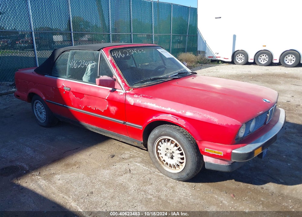 1988 BMW 325 I VIN: WBABB1306J8273335