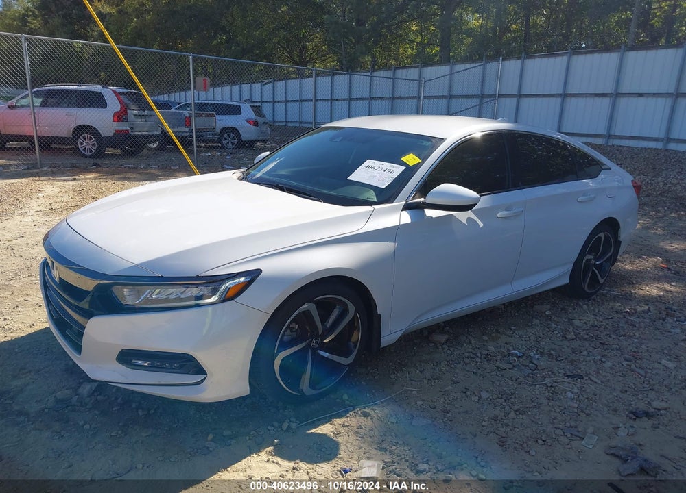 2018 HONDA ACCORD SPORT VIN: 1HGCV1F3XJA188447