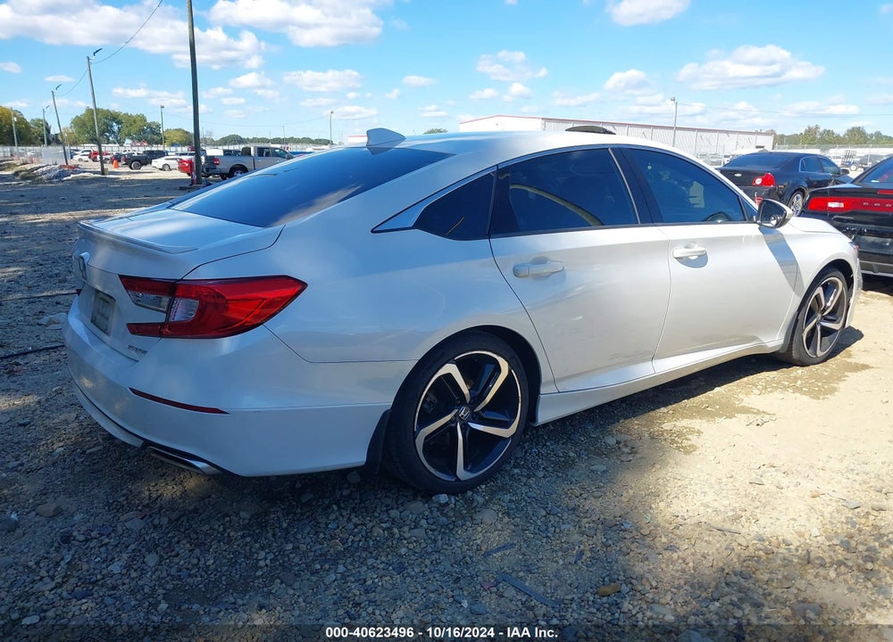 2018 HONDA ACCORD SPORT VIN: 1HGCV1F3XJA188447