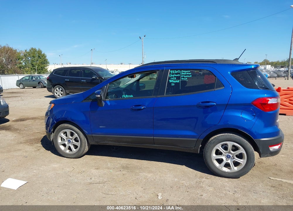 2021 FORD ECOSPORT SE VIN: MAJ3S2GE9MC437526