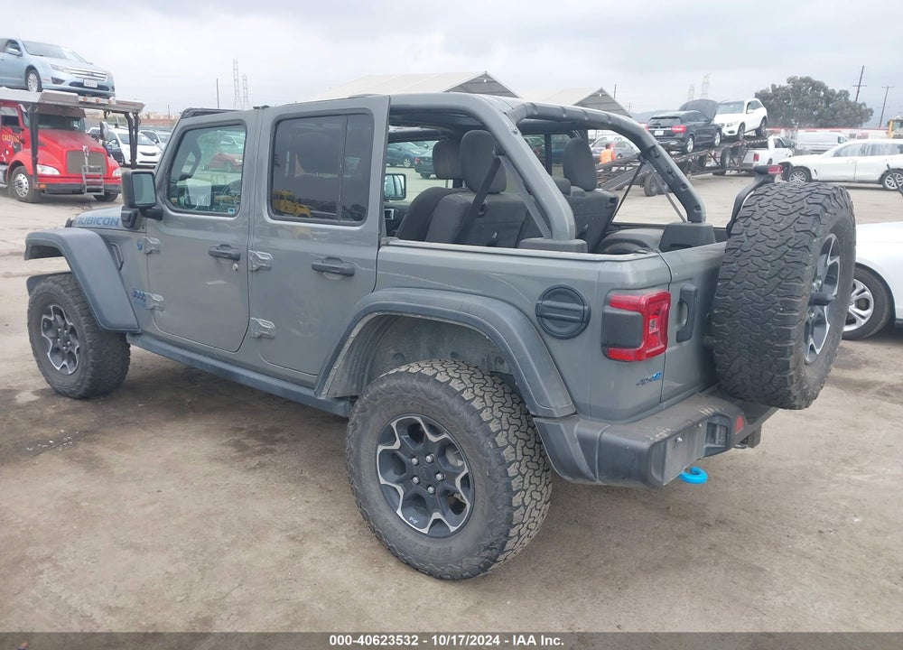 2021 JEEP WRANGLER 4XE UNLIMITED RUBICON 4X4 VIN: 1C4JJXR69MW684812