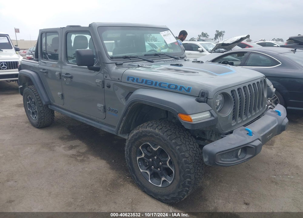 2021 JEEP WRANGLER 4XE UNLIMITED RUBICON 4X4 VIN: 1C4JJXR69MW684812