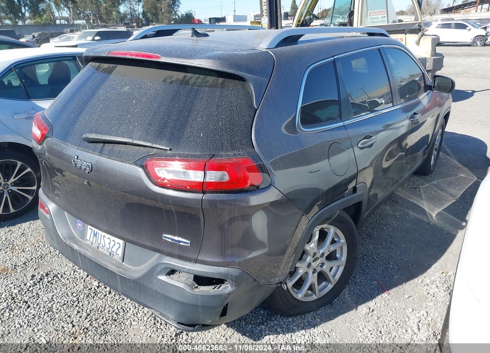 2015 JEEP CHEROKEE LATITUDE VIN: 1C4PJLCB9FW506698
