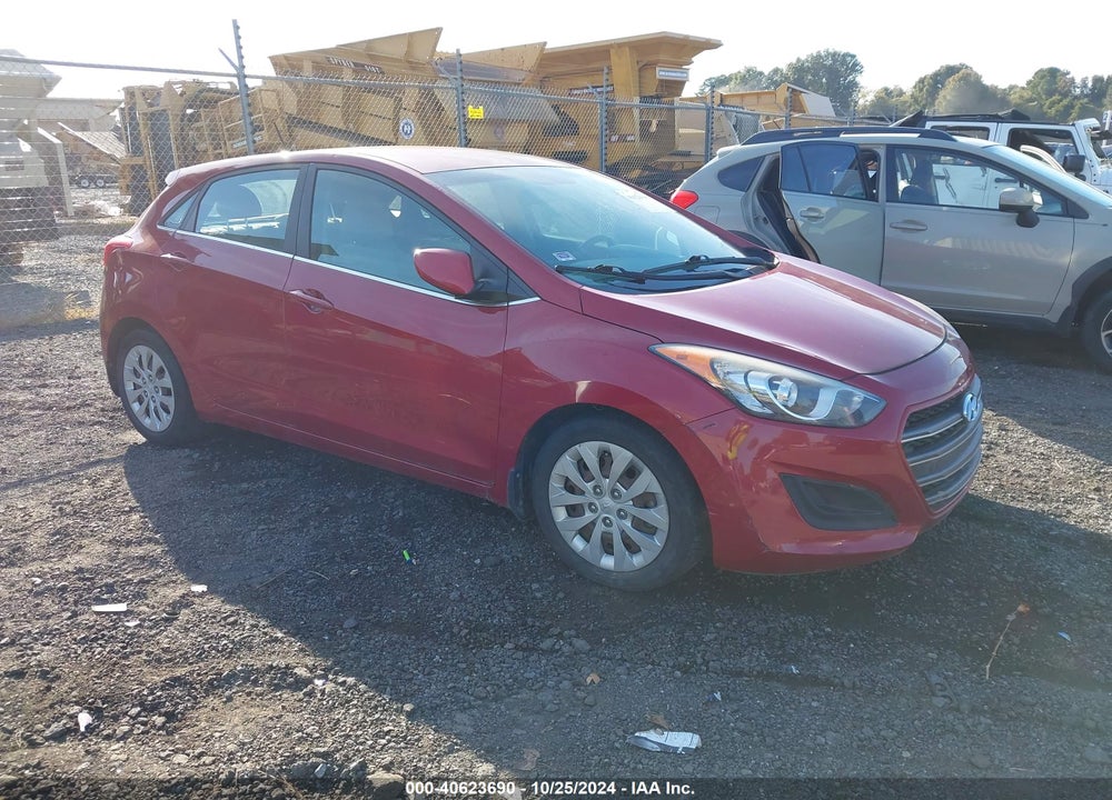 2016 HYUNDAI ELANTRA GT VIN: KMHD35LH7GU332863