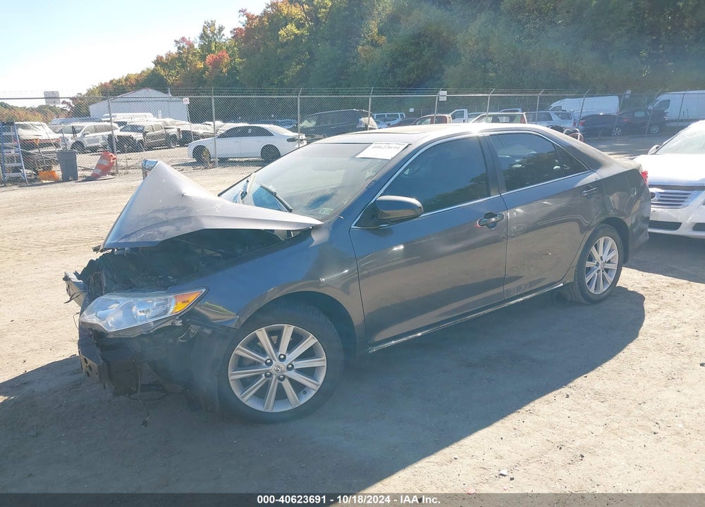 2014 TOYOTA CAMRY XLE V6 VIN: 4T1BK1FKXEU027753