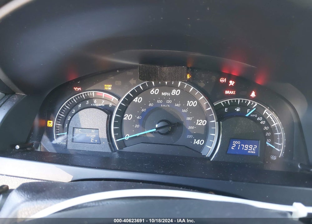 2014 TOYOTA CAMRY XLE V6 VIN: 4T1BK1FKXEU027753